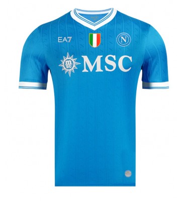 SSC Napoli Hjemmebanetrøje 2025-26 Kortærmet